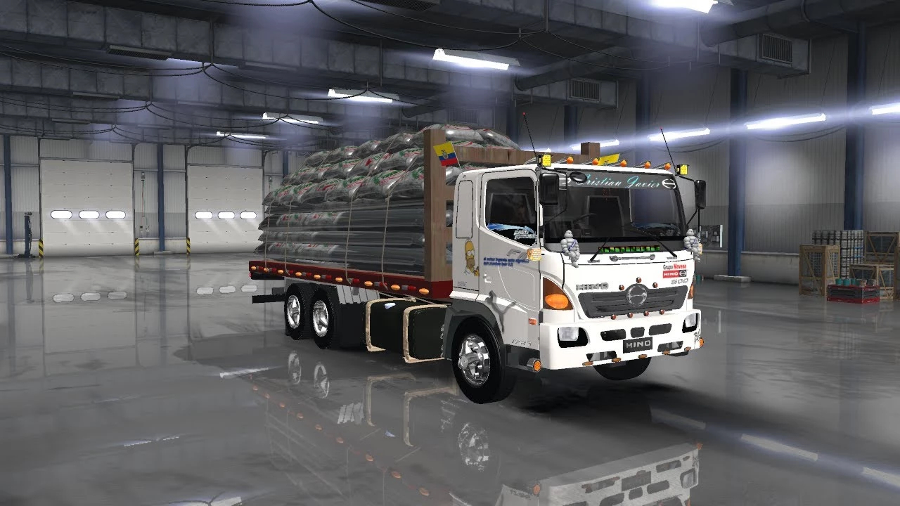 Hino 500 Truck Mod by Javier Toapanta v2.0 [1.42] thumbnail 3