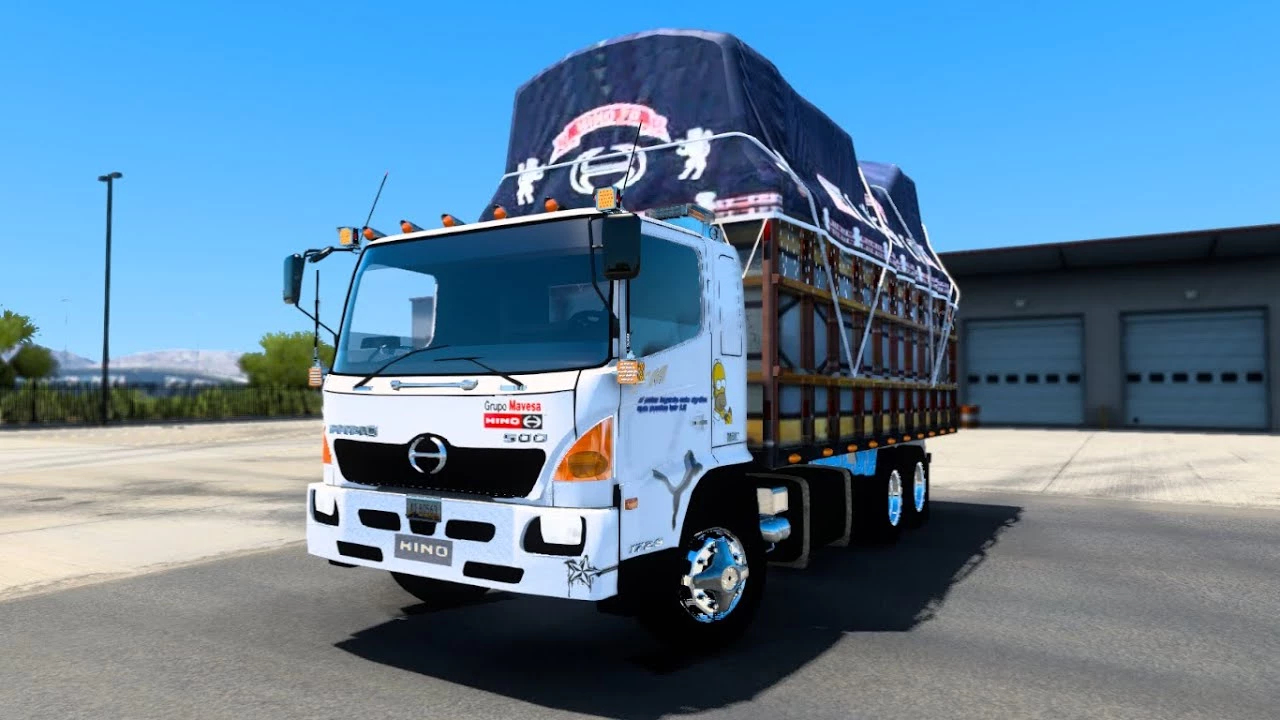 Hino 500 Truck Mod by Javier Toapanta v2.0 [1.42] thumbnail 2