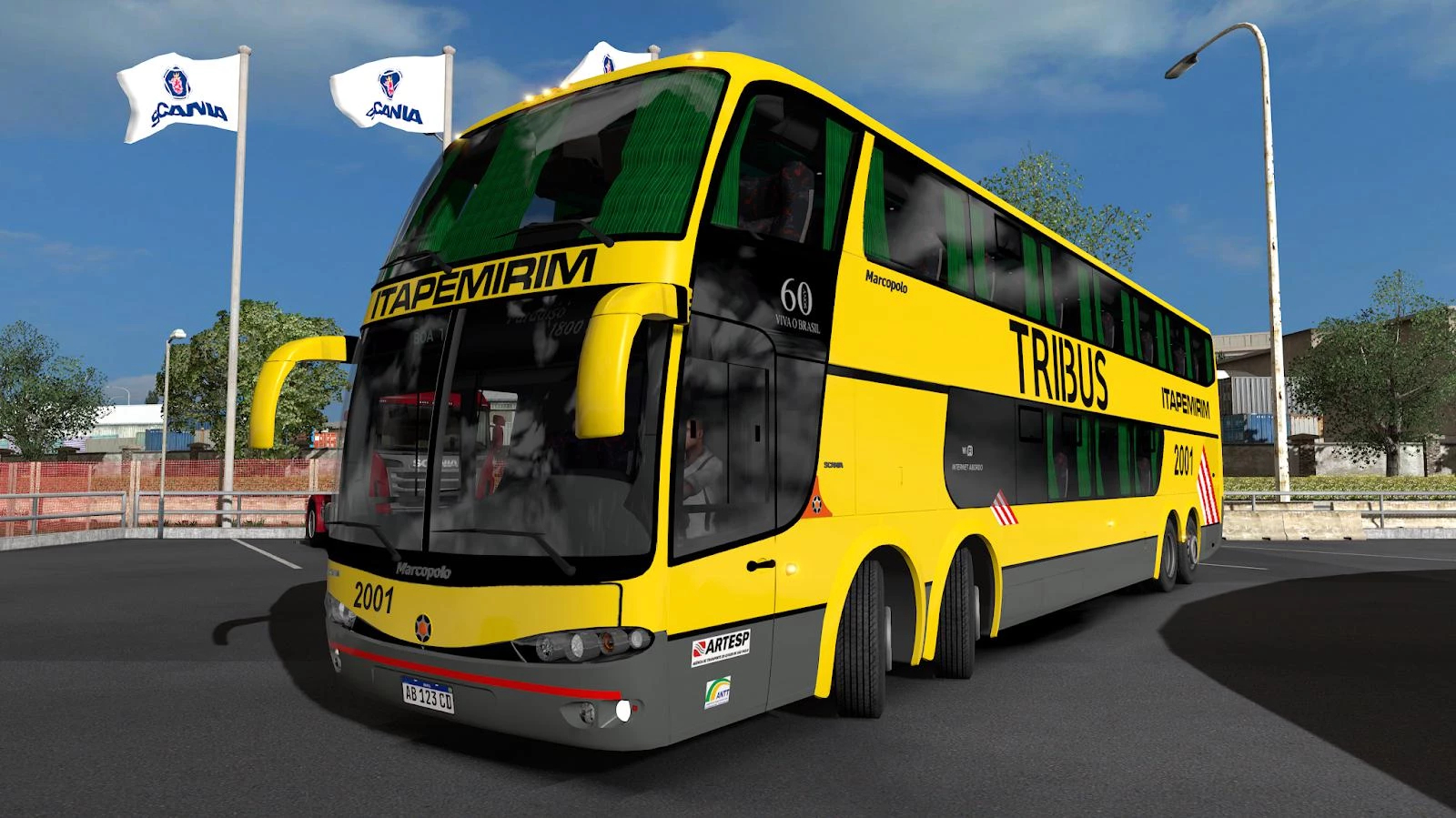 [ATS] VOLVO Marcopolo G6 1800 DD BUS MOD – v2.0 [1.42] thumbnail 2