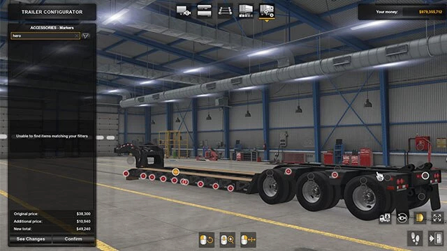 SCS Lowboy Custom Lights v1.0 - Thumbnail 1