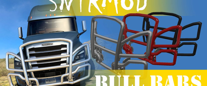 Trucks Freightliner Bull Bars [1.42] American Truck Simulator mod