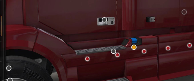 Trucks VNL Sideskirt Bar with Accessory Slots American Truck Simulator mod