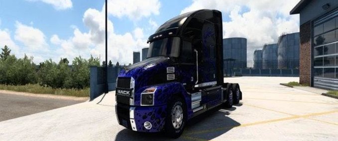 Trucks MACK ANTHEM CHASSIS 6X4  American Truck Simulator mod