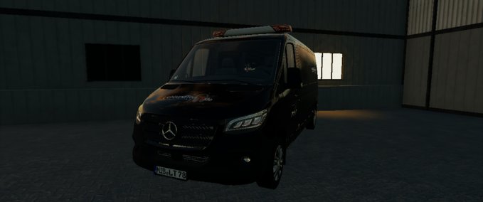 Mercedes Benz mercedes_Sprinter_L2_H1_Licht und ton Landwirtschafts Simulator mod
