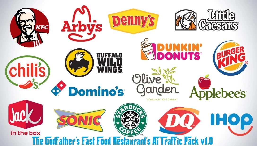 The Godfather’s Fast Food Restaurant’s Ai Traffic Pack v1.0 - Thumbnail 1
