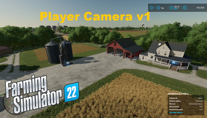 Player Camera v 1.0 ⋆ FS22 mods