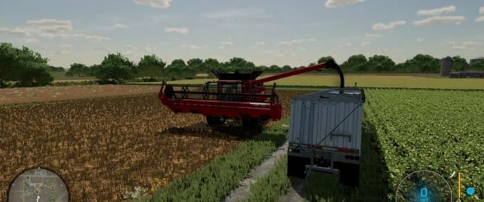 Auflieger Jet Co Trichterboden Landwirtschafts Simulator mod