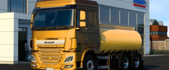 Trucks DAF EURO 6 TANK [1.41 - 1.43] Eurotruck Simulator mod