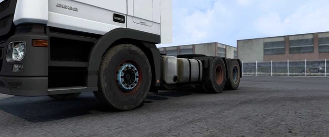 Trucks MERCEDES-BENZ ACTROS MP3 ZWEITER TREIBSTOFFTANK  Eurotruck Simulator mod