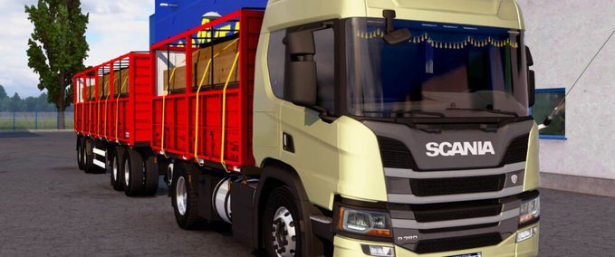 Trucks Scania P|G|R|S – Helvetica 2019 [1.42 - 1.43] Eurotruck Simulator mod