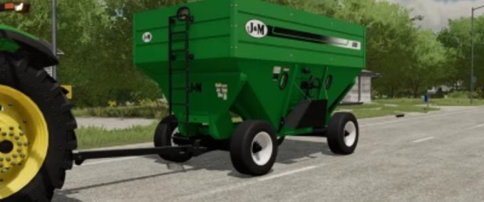 Sonstige Anhänger J&M 680 Gravity Wagon Landwirtschafts Simulator mod