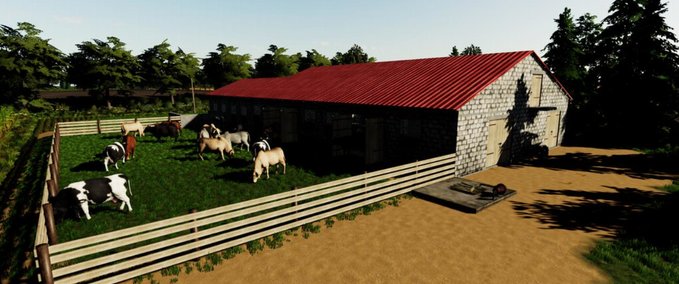 Platzierbare Objekte Alter Kuhstall Landwirtschafts Simulator mod