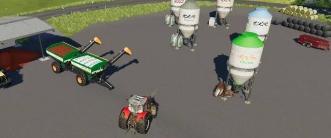 Platzierbare Objekte Silo Pack Farm X2 Landwirtschafts Simulator mod