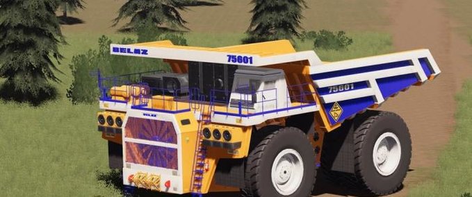 LKWs Fs Miner Belaz Mining Truck Bearbeiten Landwirtschafts Simulator mod