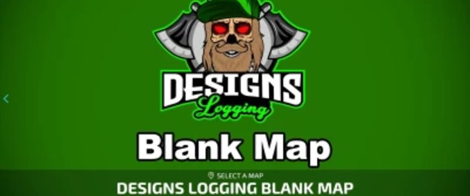 Maps Designs Logging Blanko-Karte Landwirtschafts Simulator mod