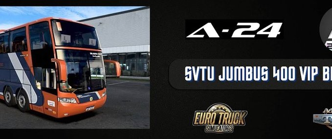 Trucks [ATS] SVTU Jumbus 400 VIP Brasil + Interior (1.42.x)  American Truck Simulator mod