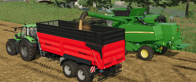 Auflieger Reisch RTWK 200 AS 700 Landwirtschafts Simulator mod