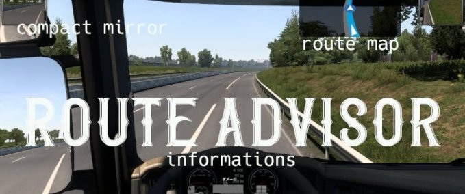 Mods Routenplaner von haineons [1.42 - 1.43] Eurotruck Simulator mod