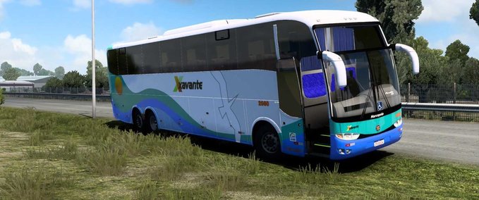 Trucks MB G6 1200 + DLC Scania by modshop [1.43] Eurotruck Simulator mod
