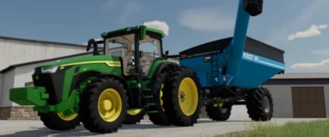 Überladewagen Kinze Getreidewagen der Serie 51 Landwirtschafts Simulator mod