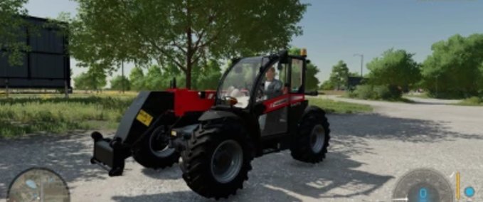 Bagger & Radlader Massey Ferguson 9407 S Landwirtschafts Simulator mod