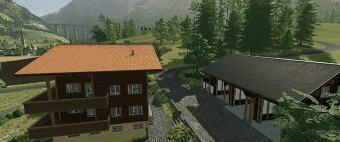 Maps Neue Karte Alpine (Plus) Landwirtschafts Simulator mod