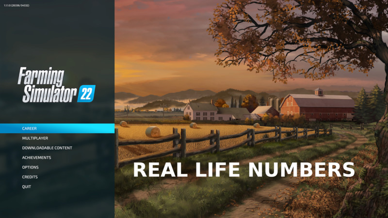 FS22: RealLifeNumbers v 1.0.2.2 Scripts Mod für Farming Simulator