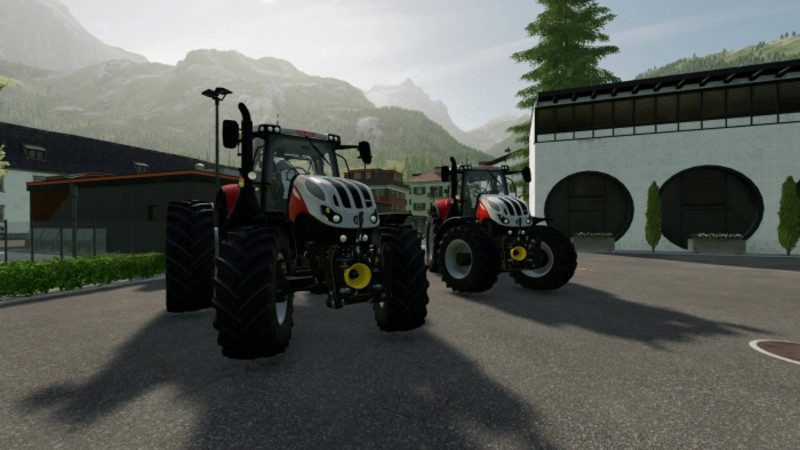 Fs22 Steyr Terrus Cvt V 1000 Steyr Mod Für Farming Simulator 22 8137