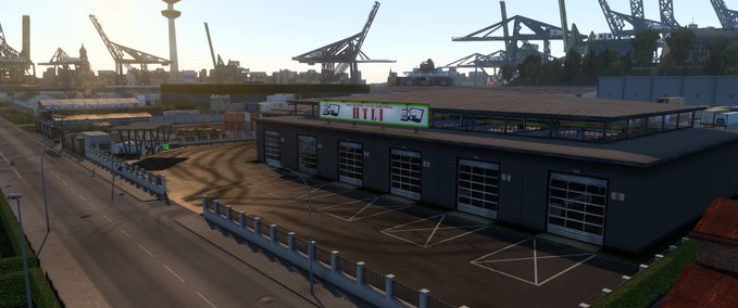 Maps Big_Garage Eurotruck Simulator mod