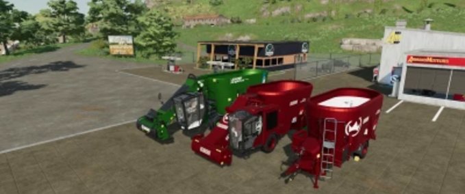 Sonstige Anhänger SelfLine Feeder Pack Landwirtschafts Simulator mod