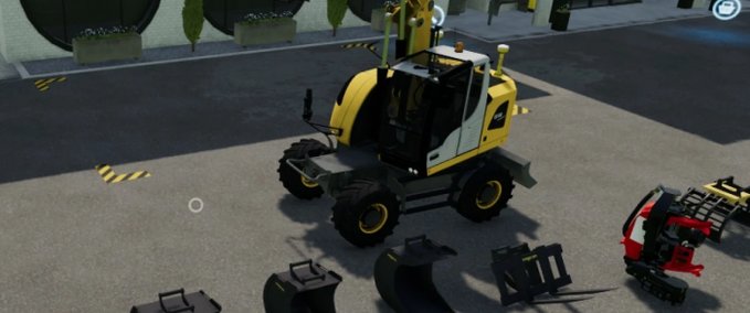 Sonstige Selbstfahrer Liebherr 918c + Werkzeug Landwirtschafts Simulator mod
