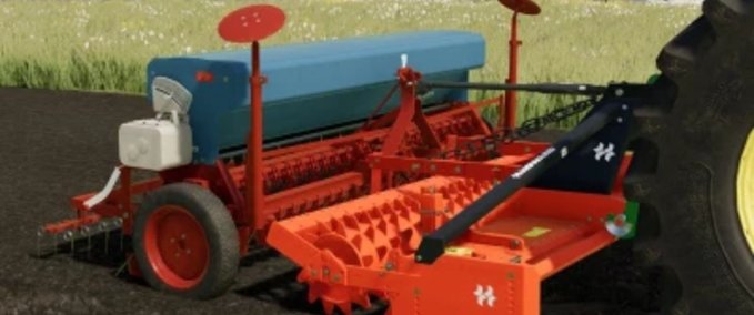 Saattechnik Howard Hk25 mit Anhängevorrichtung Landwirtschafts Simulator mod