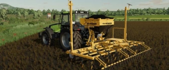 Saattechnik Claydon-Hybrid Drill Landwirtschafts Simulator mod