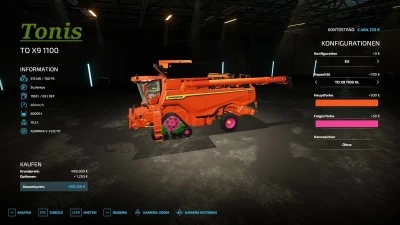 John Deere TO X9 1100 Beta - Thumbnail 1