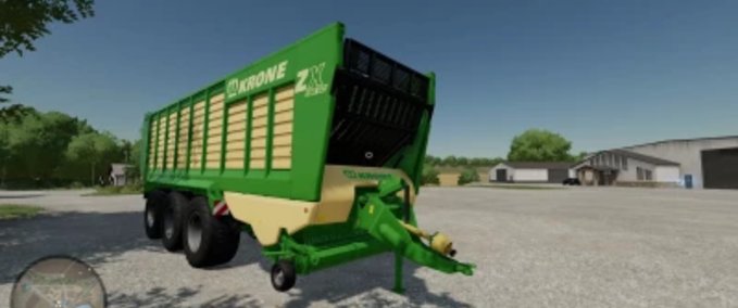 Ladewagen Krone ZX 560 GD Landwirtschafts Simulator mod