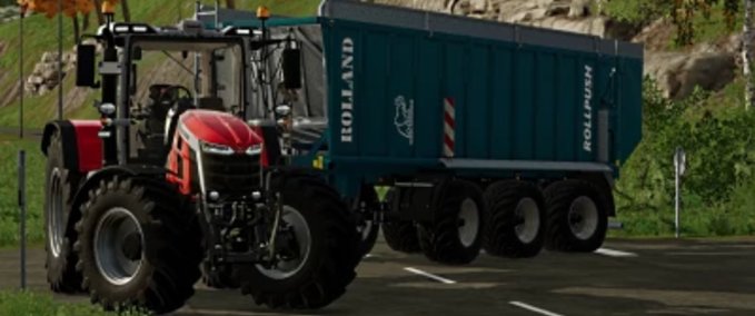 Ladewagen Rolland RollPush Landwirtschafts Simulator mod