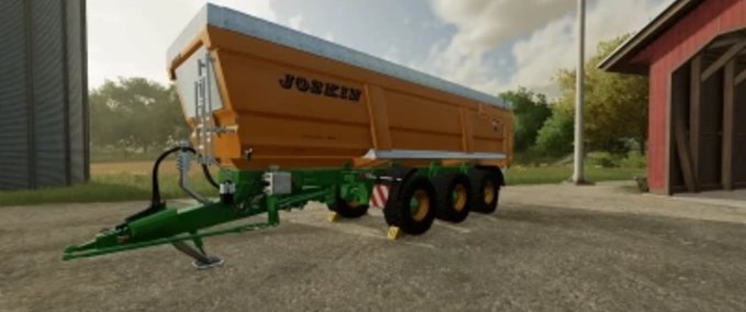 Ladewagen Joskin Transspace 8000/27trc150 Landwirtschafts Simulator mod
