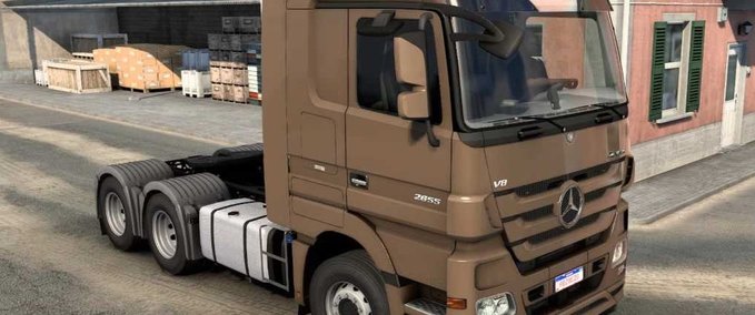 Trucks Mercedes-Benz Actros 2015|2016 [1.43] Eurotruck Simulator mod