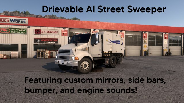 [ATS] Driveable Street Sweeper v1.0 (1.40) thumbnail 5