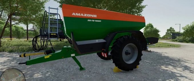 Miststreuer AMAZONE ZG-TS 18000 Landwirtschafts Simulator mod