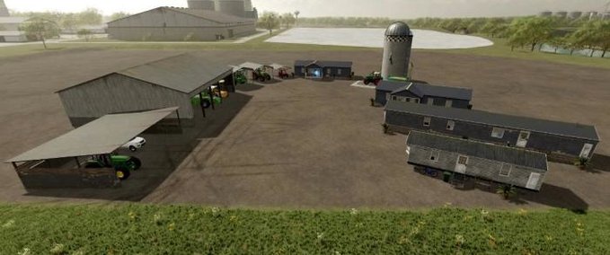Platzierbare Objekte Trailer Farm Buildings Pack Landwirtschafts Simulator mod
