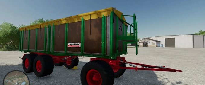 Other trailers Kroeger Hkd 402 Siebdruck Farming Simulator mod