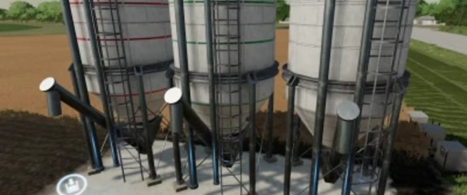 Platzierbare Objekte Platzierbare Dünger-Tankstelle Landwirtschafts Simulator mod