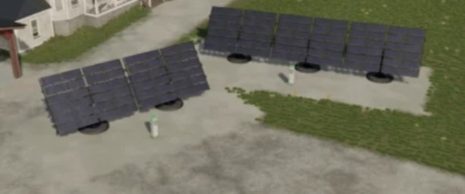 Platzierbare Objekte Solar-Ladestationen Landwirtschafts Simulator mod