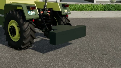 Eigenbau 750kg Heckgewicht - Thumbnail 1