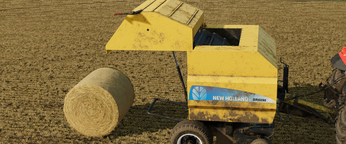 Pressen New Holland BR 6090 Landwirtschafts Simulator mod
