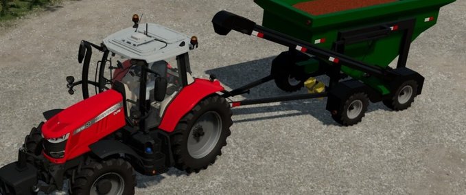 Überladewagen Eidechse ST16000 Saatgut-Tender Landwirtschafts Simulator mod