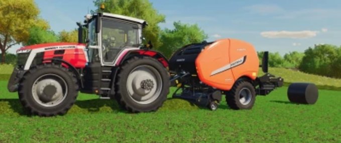 Pressen Kubota / Kverneland FastBale Landwirtschafts Simulator mod