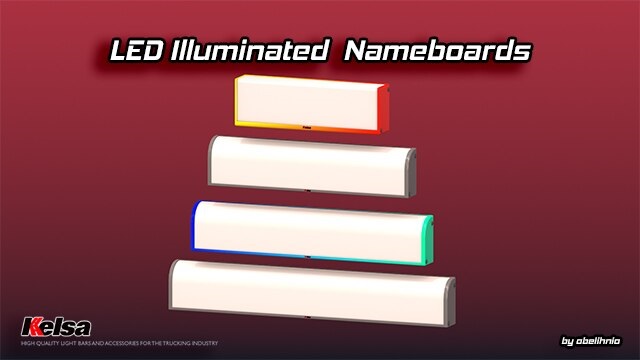 Kelsa LED Illuminated Nameboards [1.42]