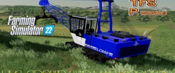 Bagger & Radlader Log Champ 650 Yaders Landwirtschafts Simulator mod